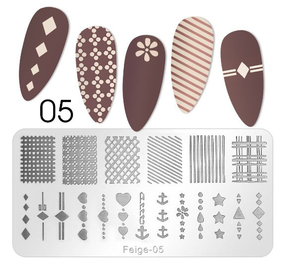 Пластина для стемпінгу Feige-05