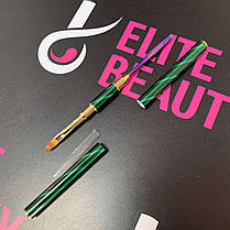 Кисть для нарощення нігтів зі шпателем, фото 3