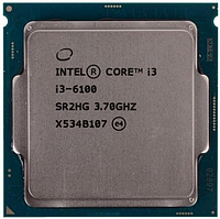 Б/В, Процесор, Intel Core i3 6100, s1151, 4 потока, 3.7 гГц