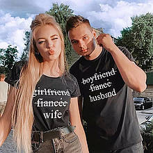 Парні футболки "Чоловік та дружина"