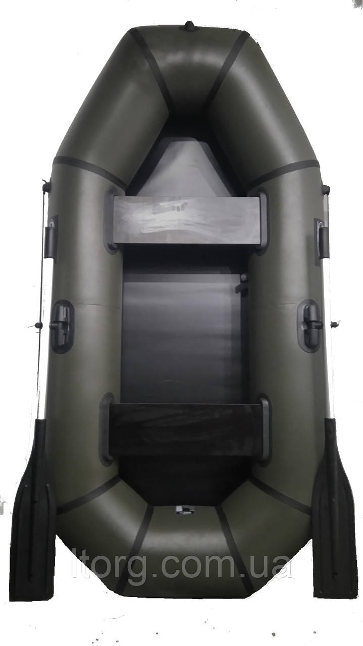 Човен пвх надувний двомісний для риболовлі Grif boat GL-240L, фото 1