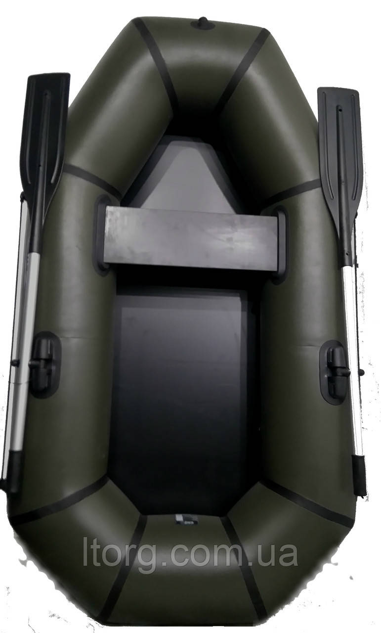 Човен пвх надувний півторамісний для риболовлі Grif boat GL-210L, фото 1