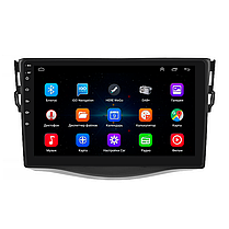 Штатна магнітола Lesko для Toyota RAV4 III (XA30) Рестайлінг 2010-2016 екран 9" 1/16Gb/ Wi-Fi Optima GPS, фото 2