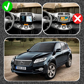 Штатна магнітола Lesko для Toyota RAV4 III (XA30) Рестайлінг 2010-2016 9" 4/64Gb/ 4G/ Wi-Fi/CarPlay Premium, фото 3