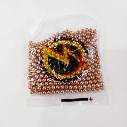 Кульки омеденні 4,5 мм сталеві, 500 шт./пач. (в пакеті)