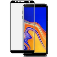 Защитное стекло на Samsung J6+(J610) (Чёрное)