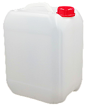 Каністра 10 л ПЕ штаб прозора