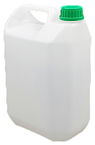 Каністра 5 л ПЕ прозора