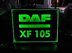 Табличка для вантажного авто, DAF 40х60 см XF150