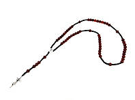 Ексклюзивна вервиця класична Сердолік