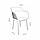 Крісло Tilia Shell-W Pad ніжки букові, сидіння з тканиною PIED DE POULE 03, фото 3