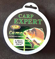 Леска для рыбалки Carp Expert (Карп Эксперт) Camo, сечение 0,40м, длина 300м.