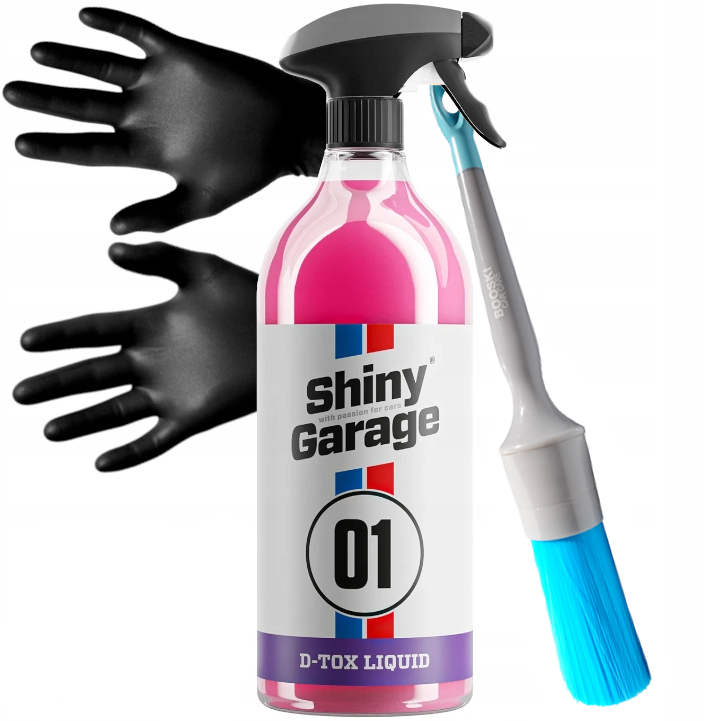 Комплект для очисник металевого пилу D-Tox Liquid — Shiny Garage 1 л
