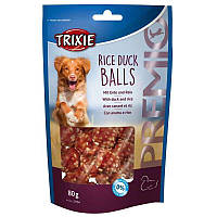 Лакомство для собак Trixie PREMIO Rice Duck Balls с уткой, 80г