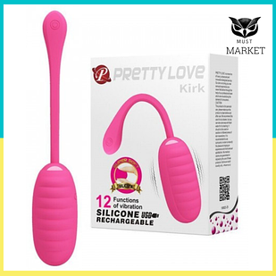 Віброяйце серії Pretty Love Kirk BI-014654 (рожевий)