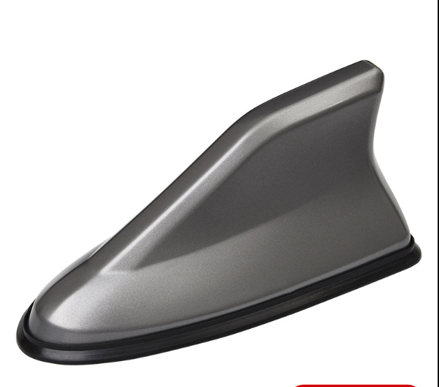 Універсальна ФМ антена на дах автомобіля Сірий. FM антена Акулій плавник на дах авто Gray