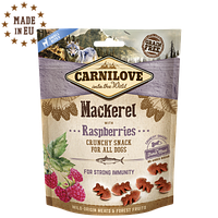 Лакомство для собак Carnilove Mackerel with Raspberries для иммунитета, 200г