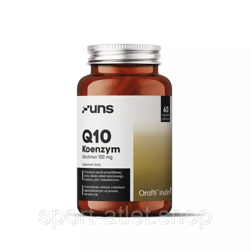 Натуральна добавка UNS Q10 Coenzyme, 60 вегакапсул, фото 1
