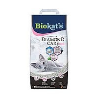 Наполнитель бентонитовый Biokats Diamond Fresh 8 литров