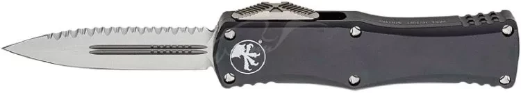 Ніж Microtech Hera Double Edge Stonewash, серейтор/на складі, фото 1