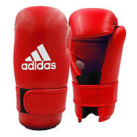 Перчатки для кикбоксинга Adidas Open Hand Semi-Contact Gloves WAKO (WAKOG3) Red XXS