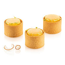Набір форм для тарталеток 6 шт (d 50) Silikomart (TARTE RING ROUND D50 H35 MM)
