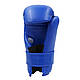 Рукавички для кікбоксингу Adidas Open Hand Semi-Contact Gloves WAKO (WAKOG3) Blue XXS, фото 4