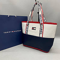 Большая женская сумка (шопер) Томми Хилфигер Tommy Hilfiger
