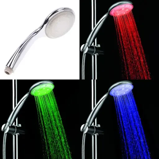 Душова лійка насадка зі світлодіодною підсвіткою Led shower