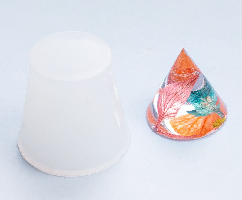 Силіконовий молд, форма, Конус 2 см, фото 1