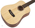 Гітара акустична CORT AD MINI OP + чохол, поріжок, затискач, скарбничка та 2 медіатори, фото 3