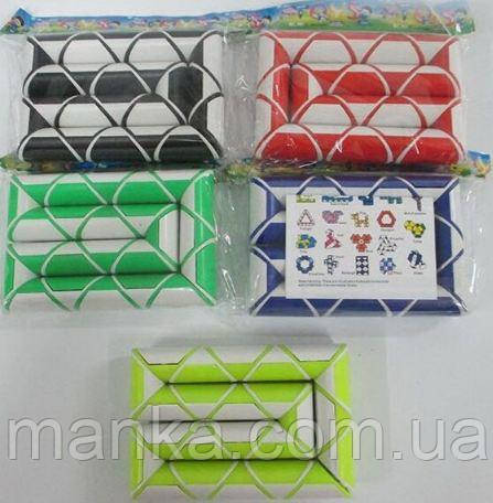 Логічна гра MF 202 (288) "Змійка", 5 кольорів, в пакеті, фото 1