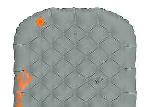 Килимок надувний Sea To Summit Ether Light XT Insulated Mat, Regular (Pewter), фото 5