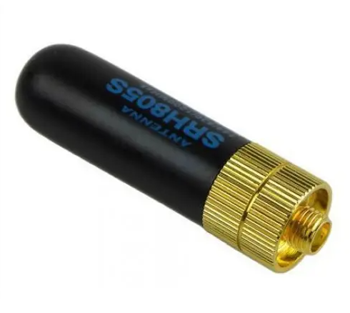 Антена для радіостанції дводіапазонна укорочена SRH805S VHF/UHF