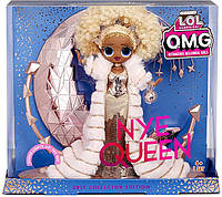 Большая кукла LOL Surprise Holiday OMG 2021 Collector NYE Queen Fashion Doll! Лимитированная коллекция.