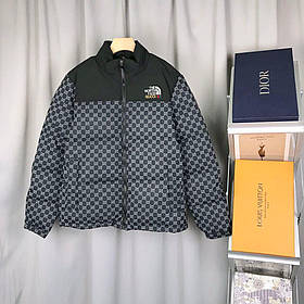 Одяг для хлопчика підлітка The North Face x Gucci. Зимові чоловічі куртки і пуховики Зе Норт Фейс Гуччі.