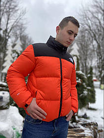 Модний одяг для підлітків 11-12 років The North Face. Якісна зимова куртка для хлопчика підлітка.