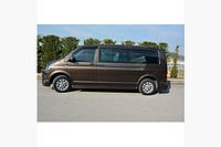 Боковые пороги (под покраску) Volkswagen T5 (2010+)