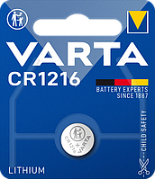 Батарейка VARTA CR1216 3V BL1 LITHIUM