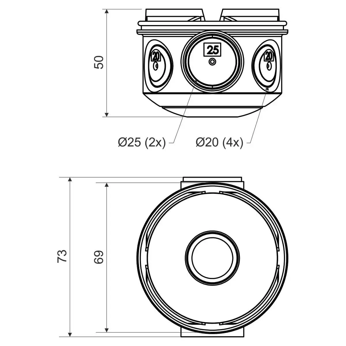 KBT-3/71_AB Низька коробка для бетону - фото 2 - id-p1630279380