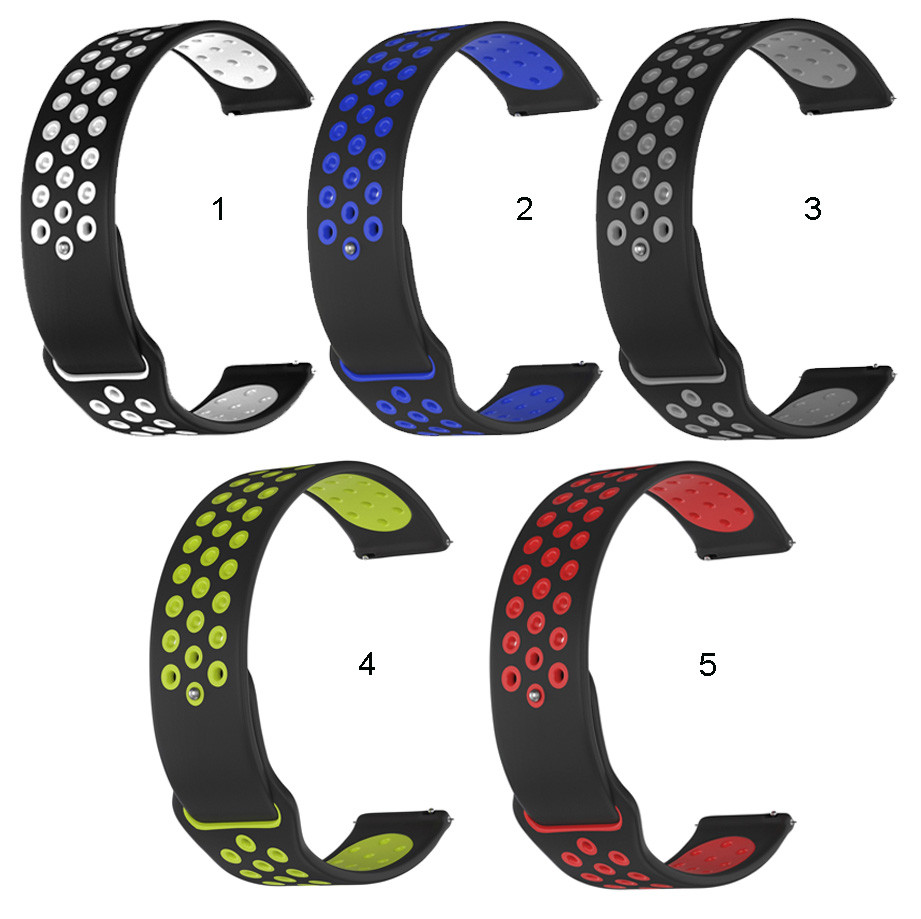 Перфорований ремінець для amazfit gtr 47mm / gtr 2 / 2e / 3 pro / gtr 4 / pace / stratos