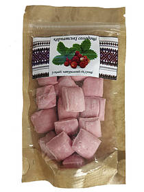 Цукерки із серії Карпатські Солодощі Суниці (Натуральні та корисні цукерки)