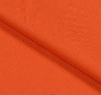 Ткань хлопковая полупанама для скатертей салфеток столового белья штор римских штор оранжевый