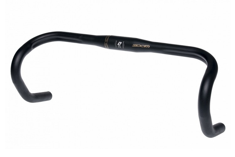 Кермо шосе "баран" 25,4 мм х 440 ZOOM DR-AL-48BE L440мм чорний