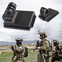 Кріплення на військовий шолом - NVG Mount для екшн камери GoPro SJCAM Xiaomi Yi, Sony, фото 3