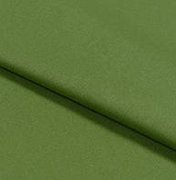 Ткань хлопковая полупанама для скатертей салфеток столового белья штор римских штор зеленая оливка