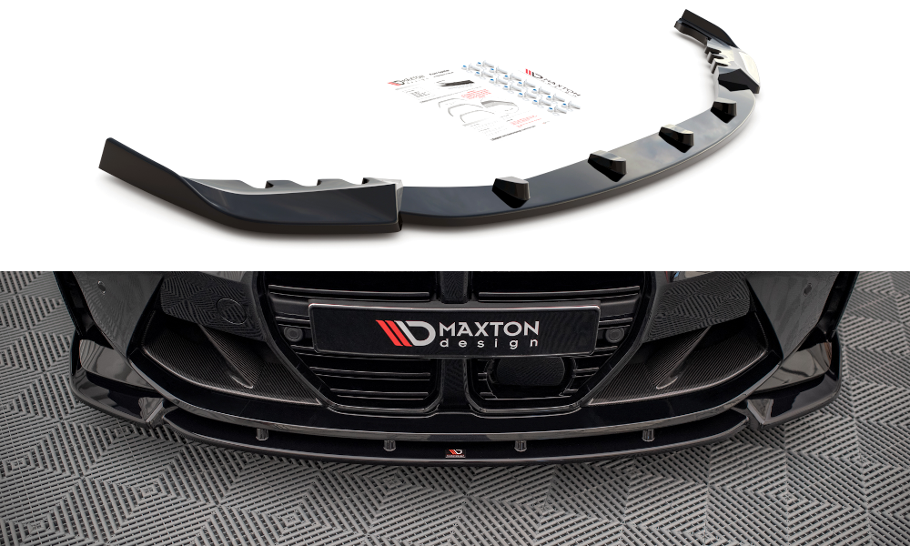 Сплітер BMW M4 G82 тюнінг обвіс елерон (V3)