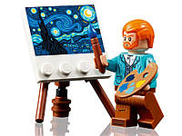 Конструктор LEGO Ideas Вінсент Ван Гог Зірка ніч (21333), фото 4