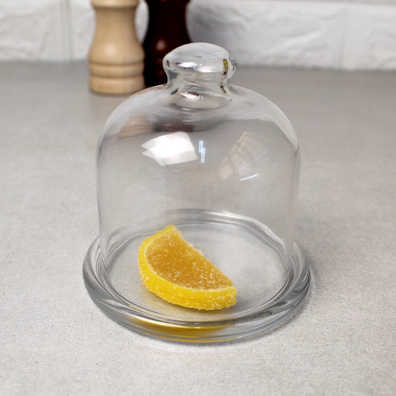 Стеклянная лимонница с крышкой Басик - фото 4 - id-p675061344