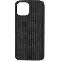 Чохол Silicone Knitted для Apple iPhone 11 (04) - Black